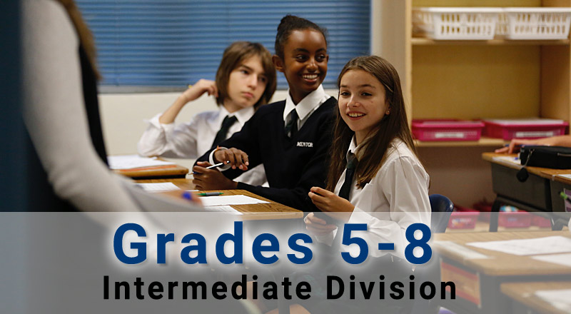 Intermediate Division, Grades 5 to 8