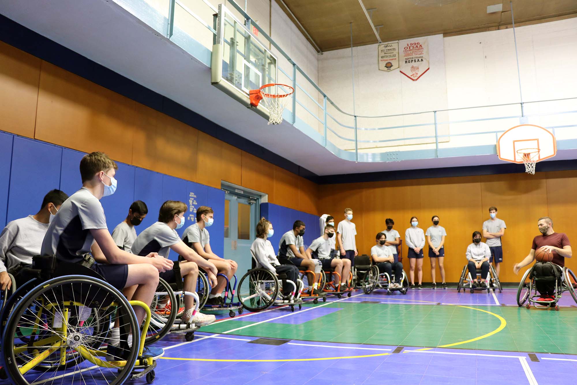 Wheelchair Basketball In Grade 11 PPL3O Classes