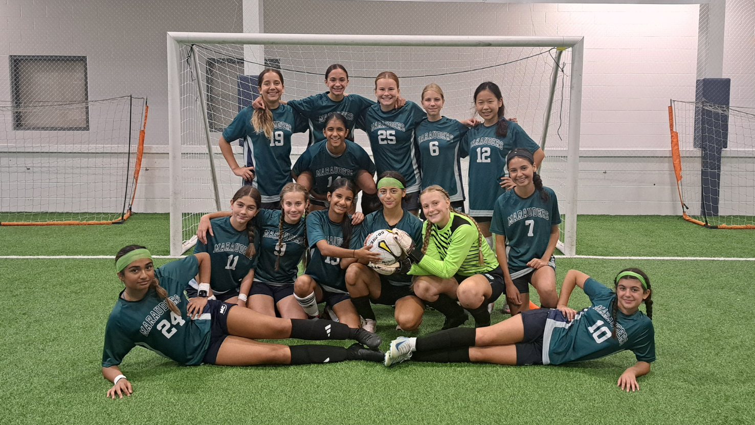 U14 Girls Soccer Team Scores Second Place!