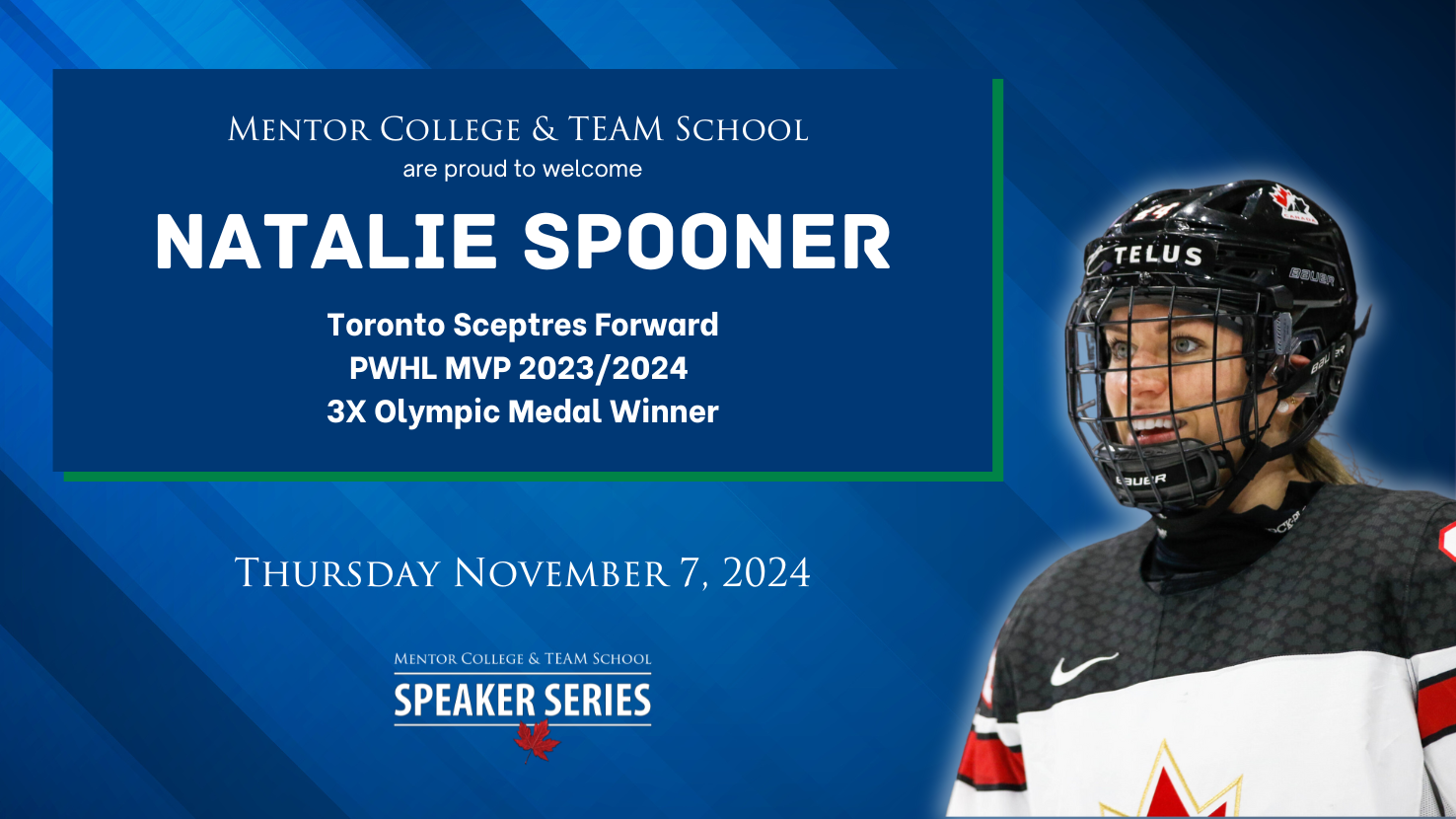 Speaker Series 2024/2025: Natalie Spooner