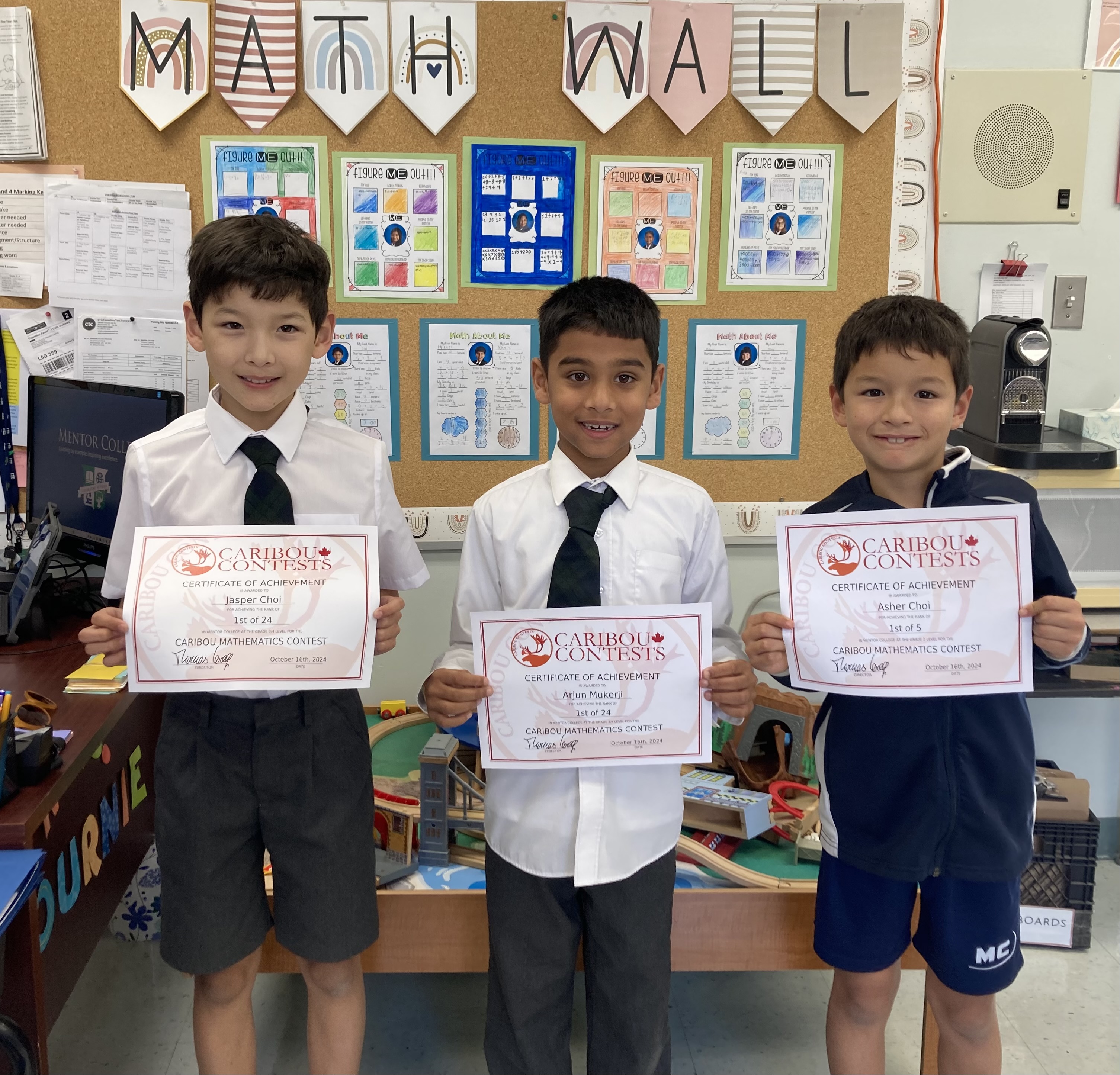 Primary Campus Caribou Cup Winners! 