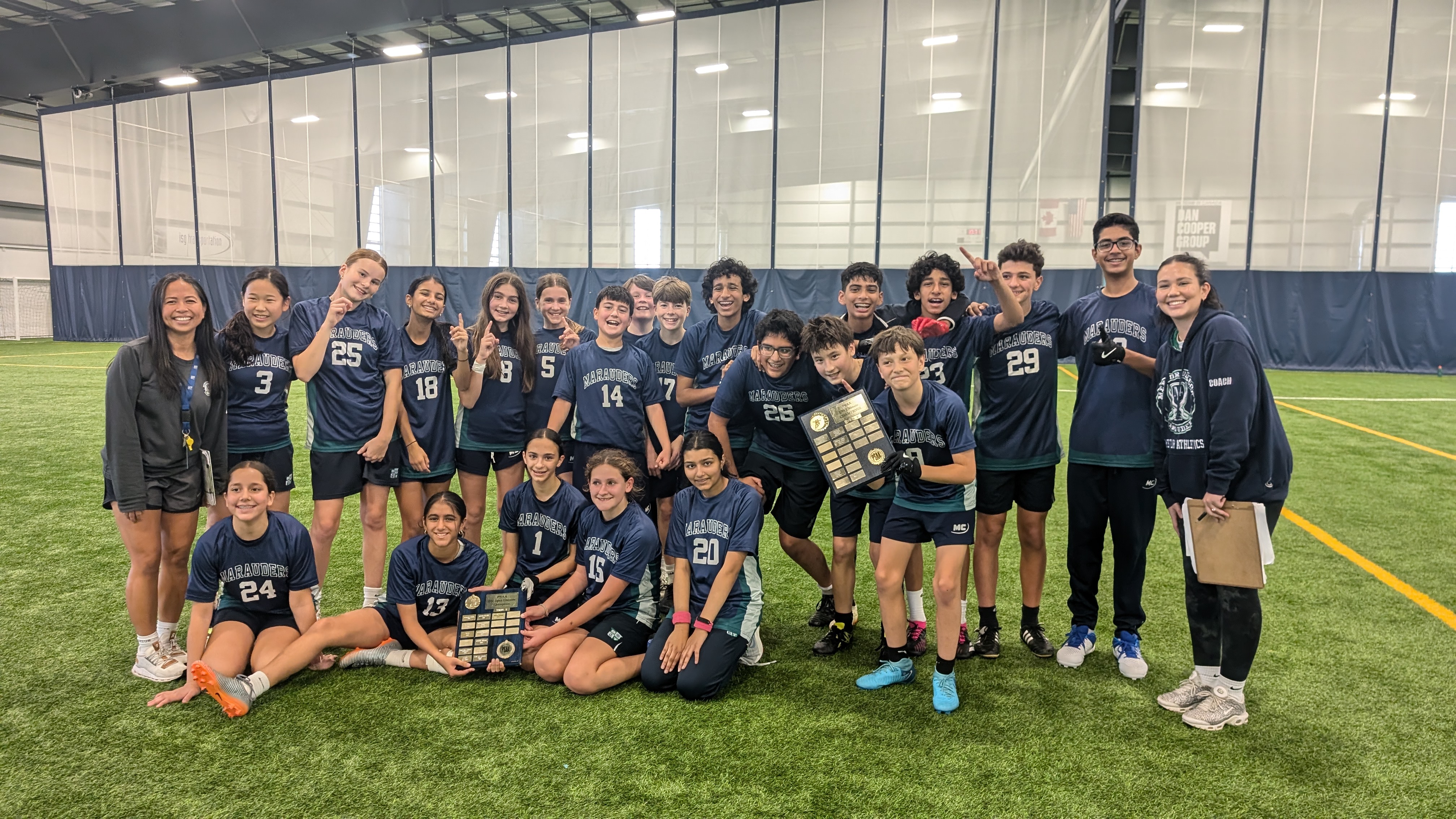 U14 Ultimate Frisbee: 1st Place x 2